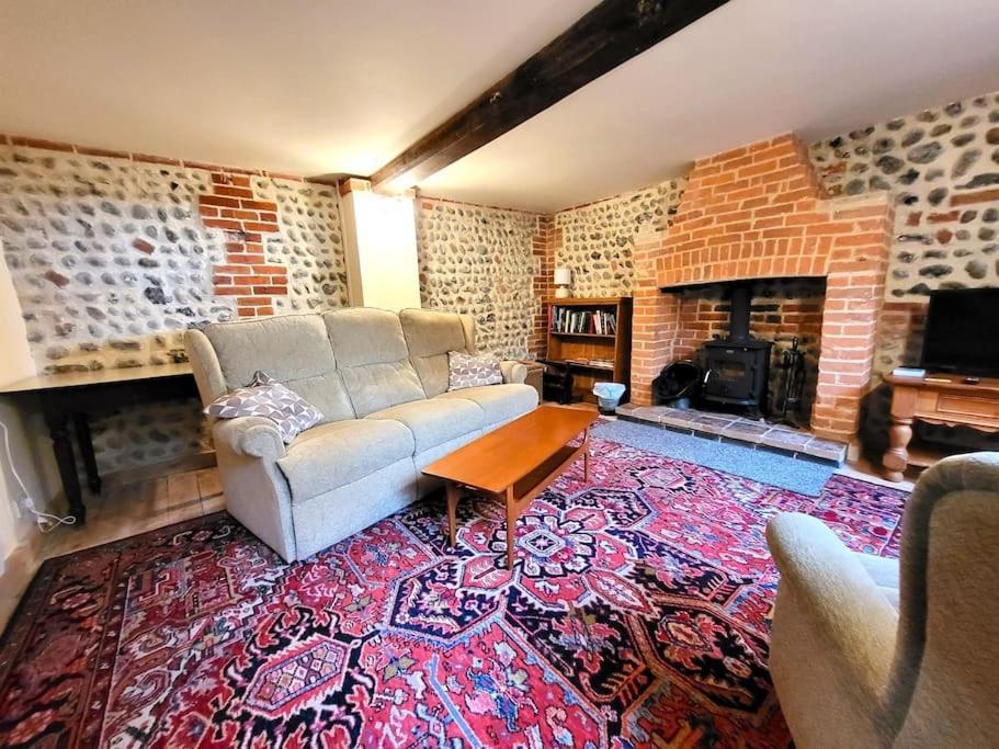 Villa The Old Dairy In Rural Sea Side Location Norwich Exterior foto